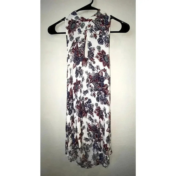 Free People Womens Flowy Floral Tank Top/Tunic Size Medium - Picture 1 of 6